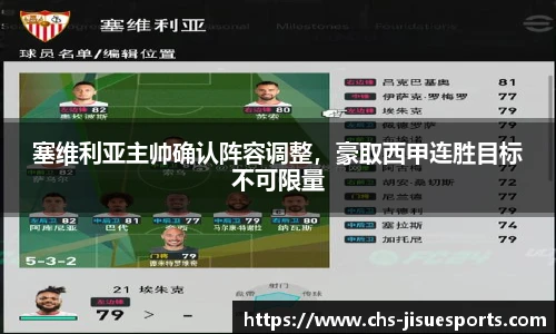 塞维利亚主帅确认阵容调整，豪取西甲连胜目标不可限量